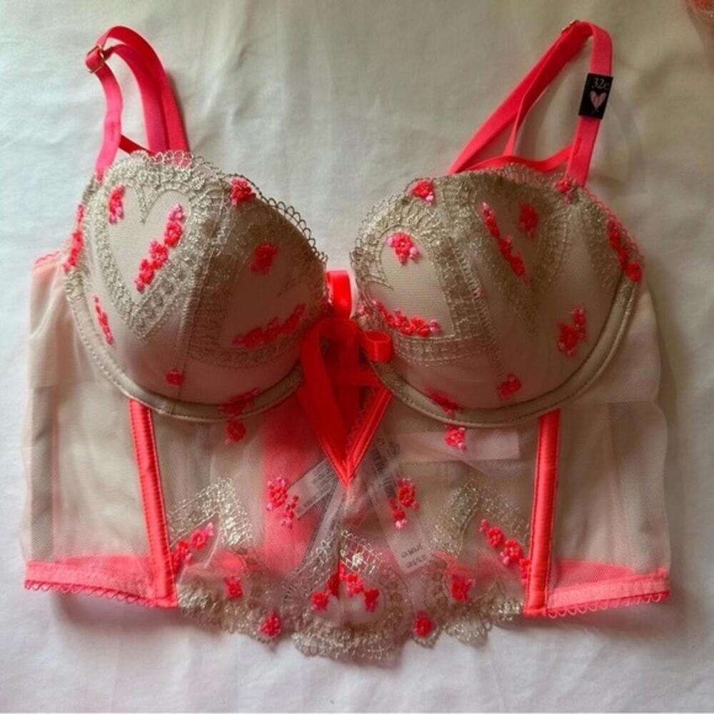Victoria secret corset and panty set